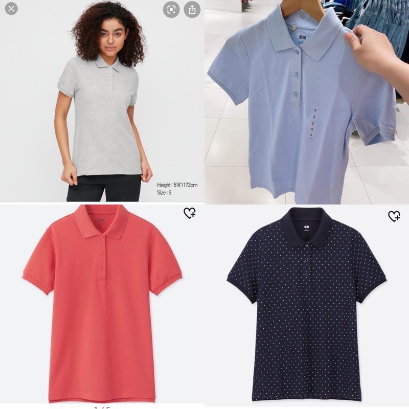 Áo phông nữ POLO Uniqlo Nhật