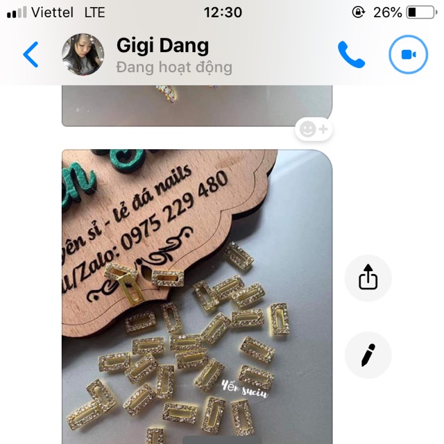 Đá gắn móng