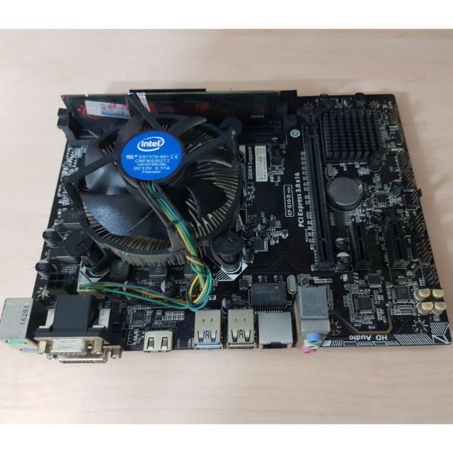 COMBO MAIN COLOFUL H110+ G4560/G4600+ RAM 4 4GB (Tặng Fe+ Tặng Fan cũ zin)