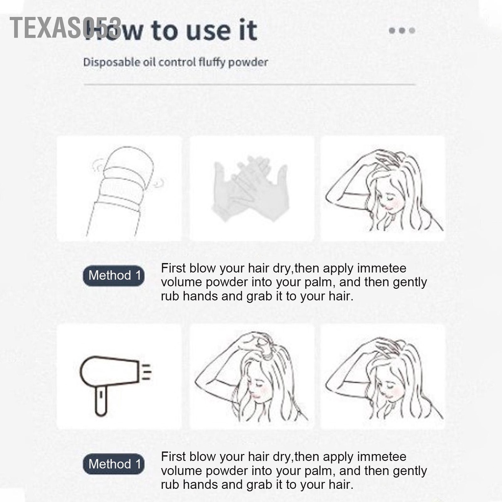 [Hàng mới về] Bột làm phồng chân tóc kết cấu lì tự nhiên cho nam