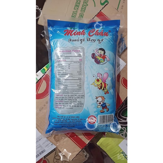 1kg thạch dừa thô minh châu
