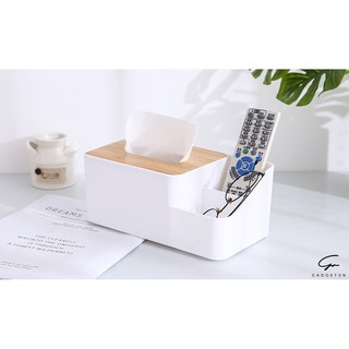 Hộp giấy nắp gỗ New