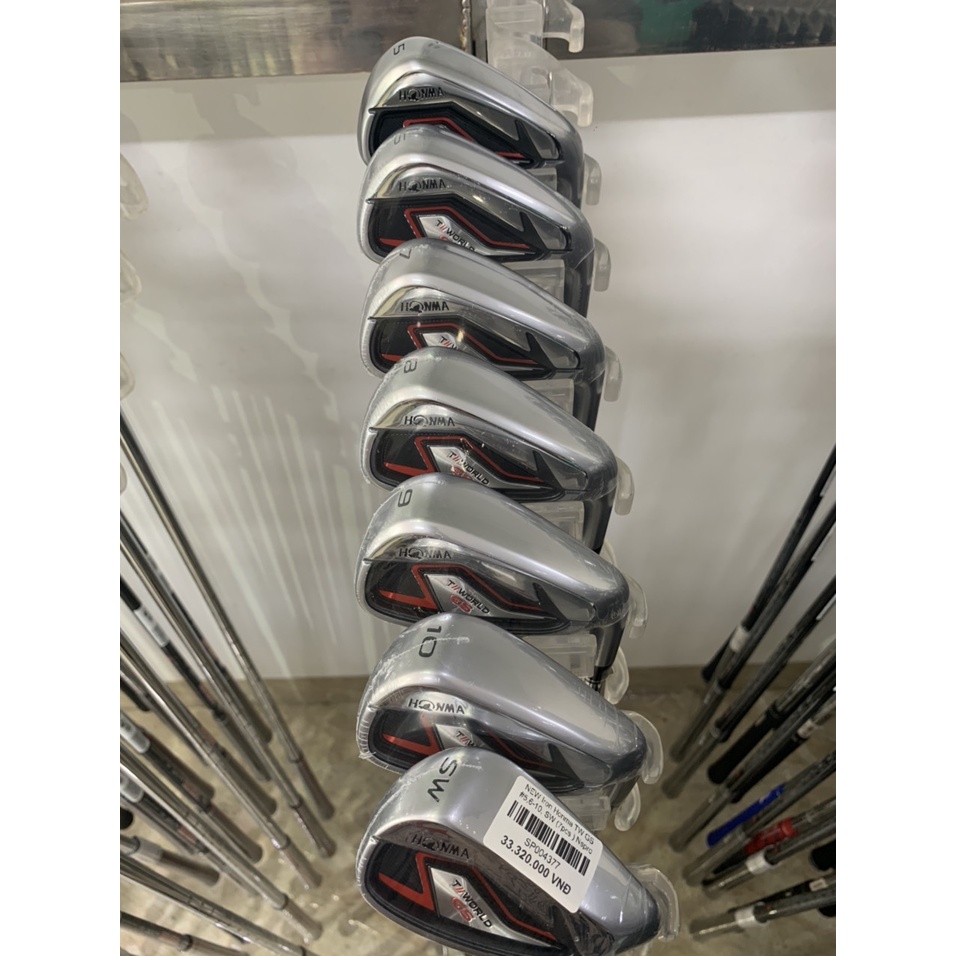 NEW Bộ gậy sắt Honma - Iron golf set Honma Tour world  TW GS    CHÍNH HÃNG 100%