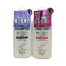 BỘ DẦU GỘI DẦU XẢ KÍCH THÍCH MỌC TÓC KAMINOMOTO MEDICATED SHAMPOO 300ML