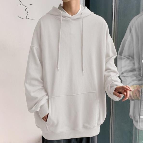 Áo Hoodie Trơn Chống Lạnh Unisex Nam Nữ Chất Nỉ Dày Dặn Siêu Chất | BigBuy360 - bigbuy360.vn