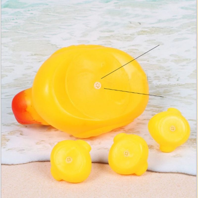 Thú thả chậu tắm kêu chít chít set 12 con