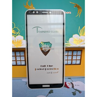 KÍnh cường lực Full keo toàn màn hình Huawei Y7 Prime/Y7 Pro 2018 - pkoggy
