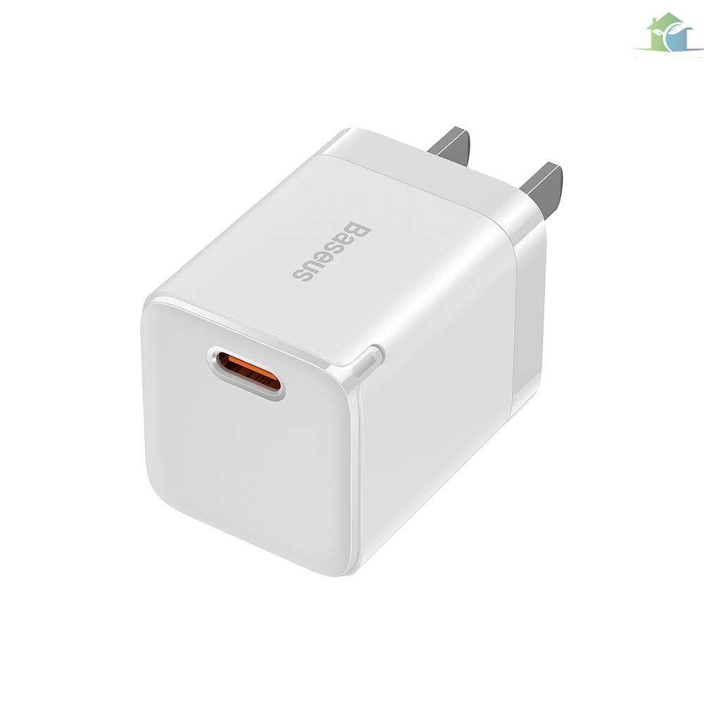 BASEUS Củ Sạc Nhanh 30W PD 3.0 QC3.0 PPS Cho iPhone 13 12 Pro Max iPad Pro Macbook