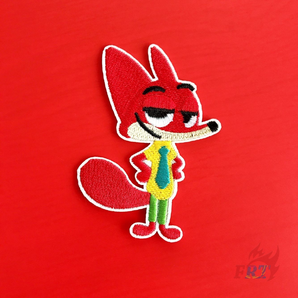 Miếng vá quần áo DIY bằng vải họa tiết hoạt hình Disney Zootopia xinh xắn