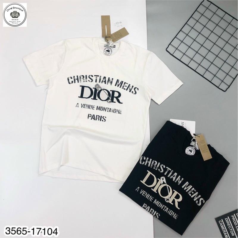 Áo thun nam Dior cao cấp hàng spf cực đẹp hai màu trắng đen