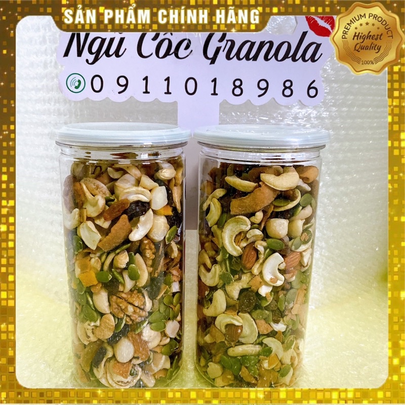 Ngũ Cốc Granola 100% Hạt Không Yến Mạch
