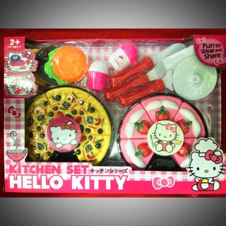Bộ đồ chơi Hello kitty cắt bánh sinh nhật ( hàng cắt dán )