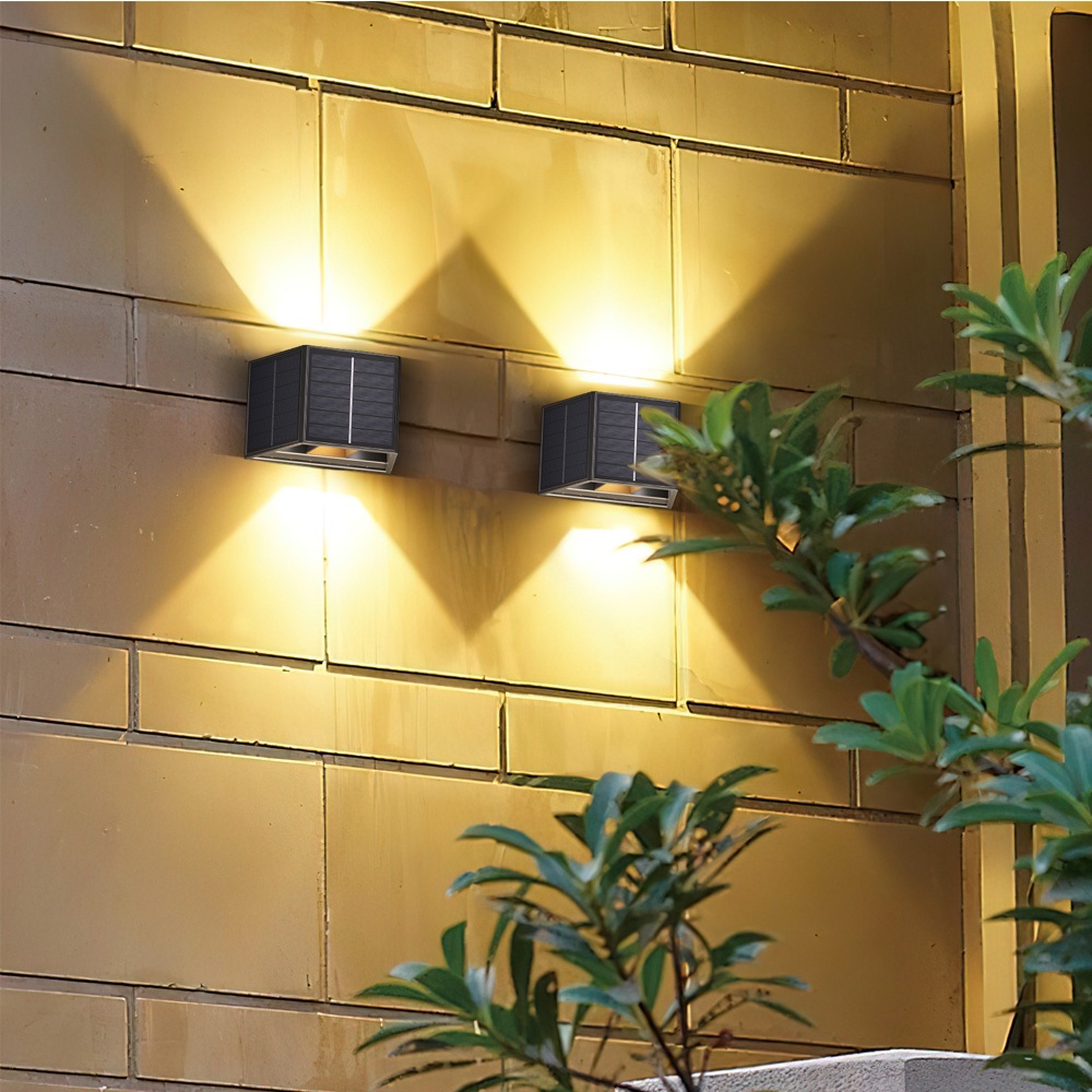 Đèn LED Năng Lượng Mặt Trời Gắn Tường Trang Trí Cầu Thang / Hành Lang