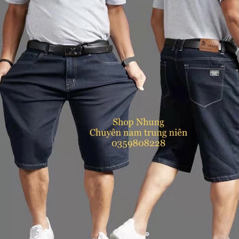 Quần bò ngố giấy Nam Trung Niên có size cho người 100kg