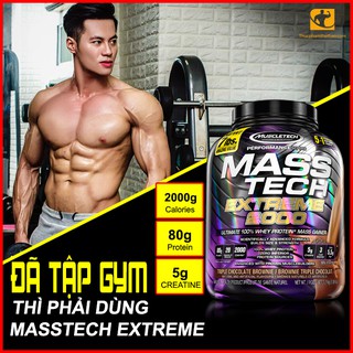 Sữa Tăng Cân Mass Tech Extreme 2000 Size 7lbs Vị Chocolate