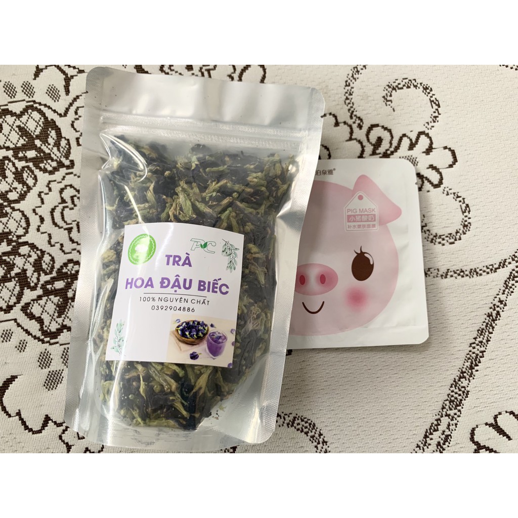 [HÀNG CAO CẤP] Trà hoa đậu biếc sấy khô nguyên bông (50gram-100gram-200gram) | BigBuy360 - bigbuy360.vn