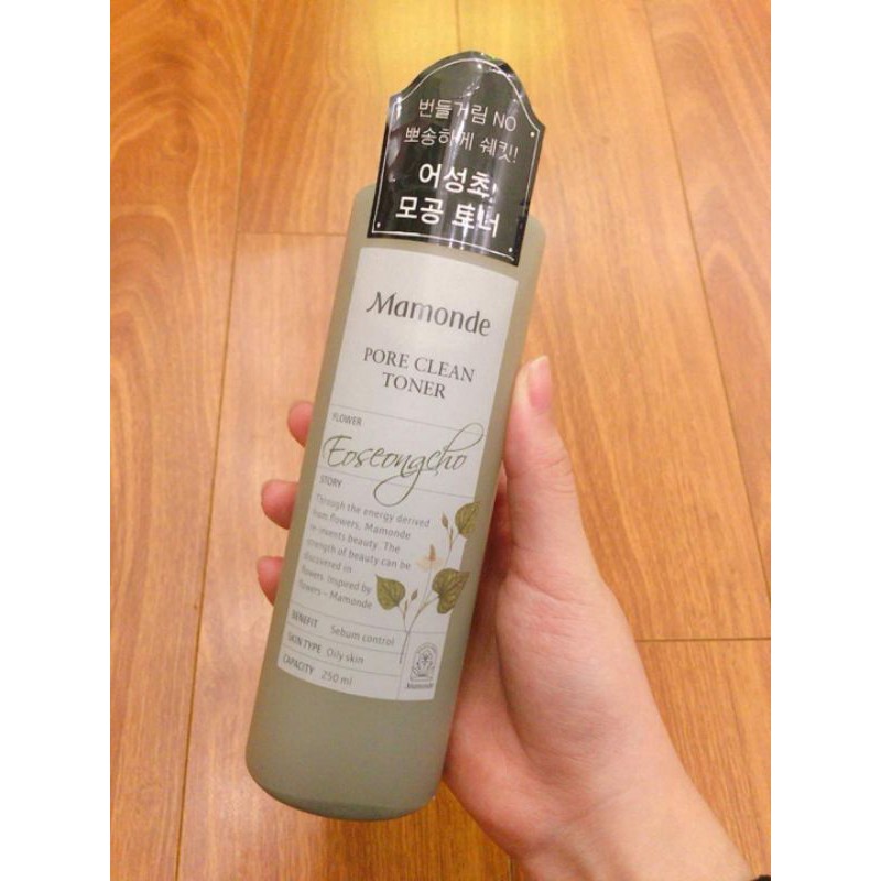 Toner Diếp Cá Mamonde Pore Clean Toner 250ml