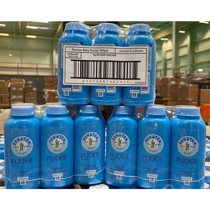 Phấn rôm Penaten Baby Puder 100 gram (nội địa Đức)