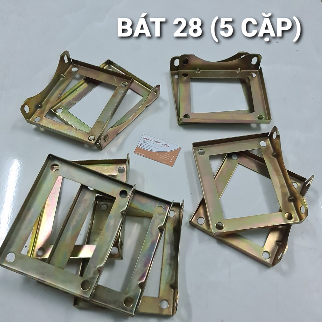 Bát gông phe 28 . Bát sắt để bắt ốc gông biến áp chắc chắn