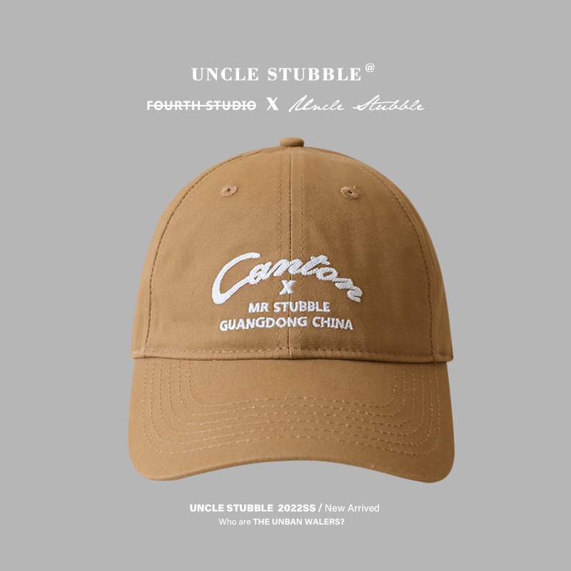 Mũ lưỡi trai bóng chày vành rộng chống nắng phong cách Nhật Bản cổ điển cho nam nữ