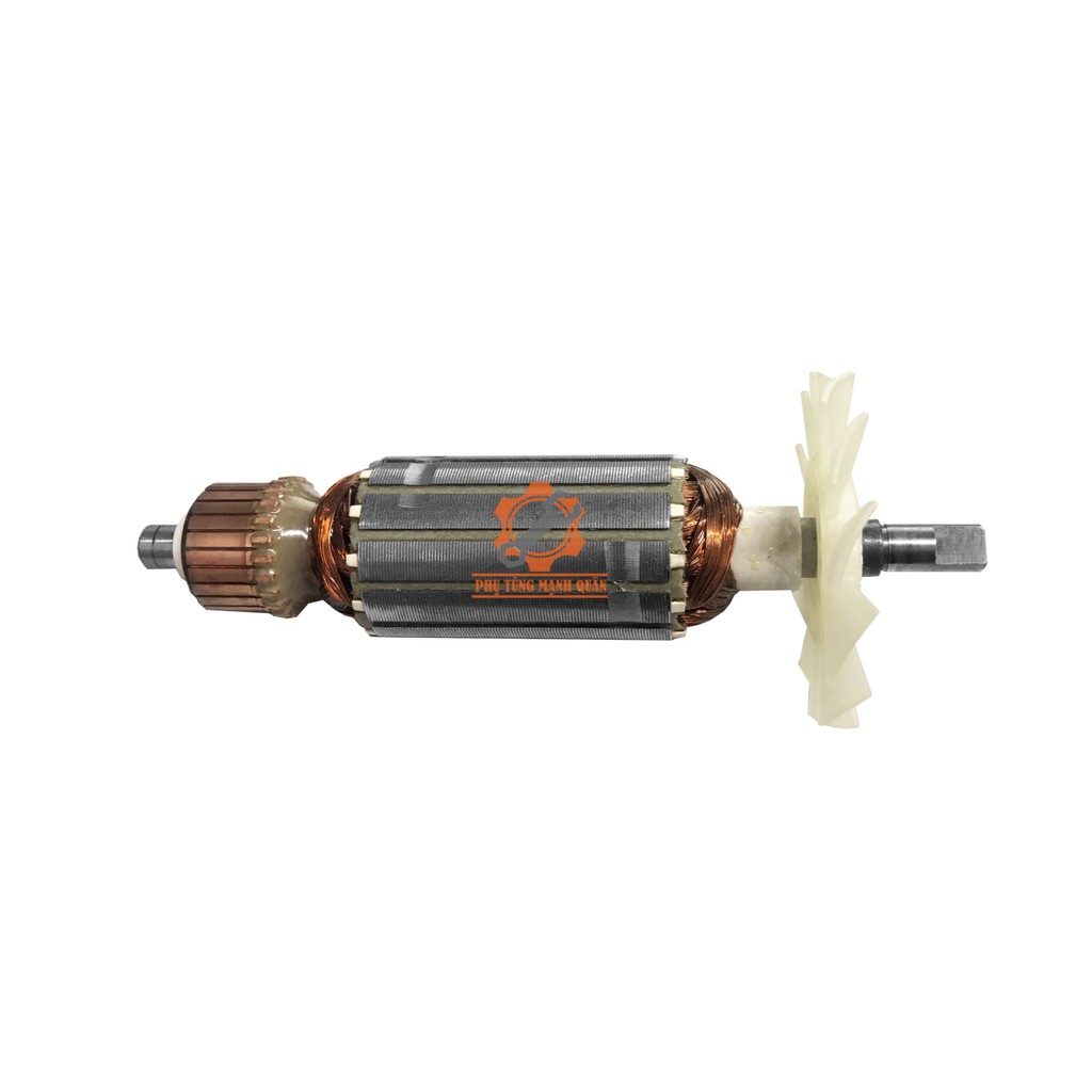 Rotor/ruột máy mài khuôn asj02-25 dca tặng kèm chối than tương ứng