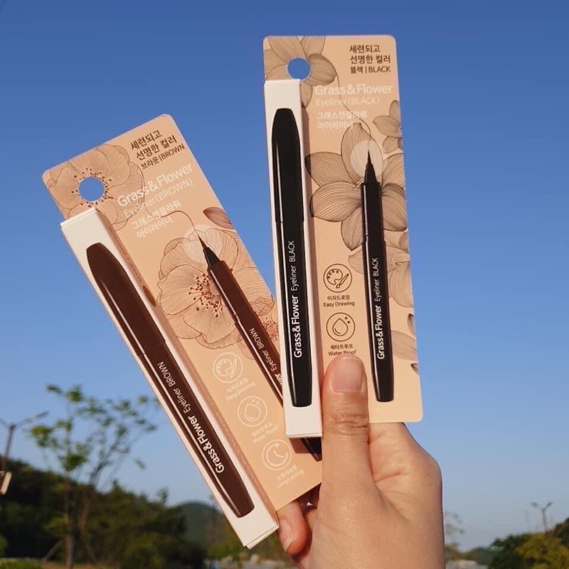 Kẻ Mắt Dạ Không Trôi Glass & Flower