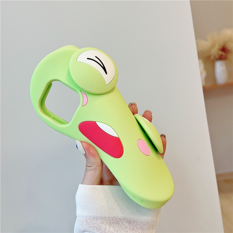 Ốp Điện Thoại Silicon Mềm Chống Sốc Hình Hoàng Tử Ếch Đội Vương Miện Cho 11 xs max 7P 8 Plus 12pro 13 pro max