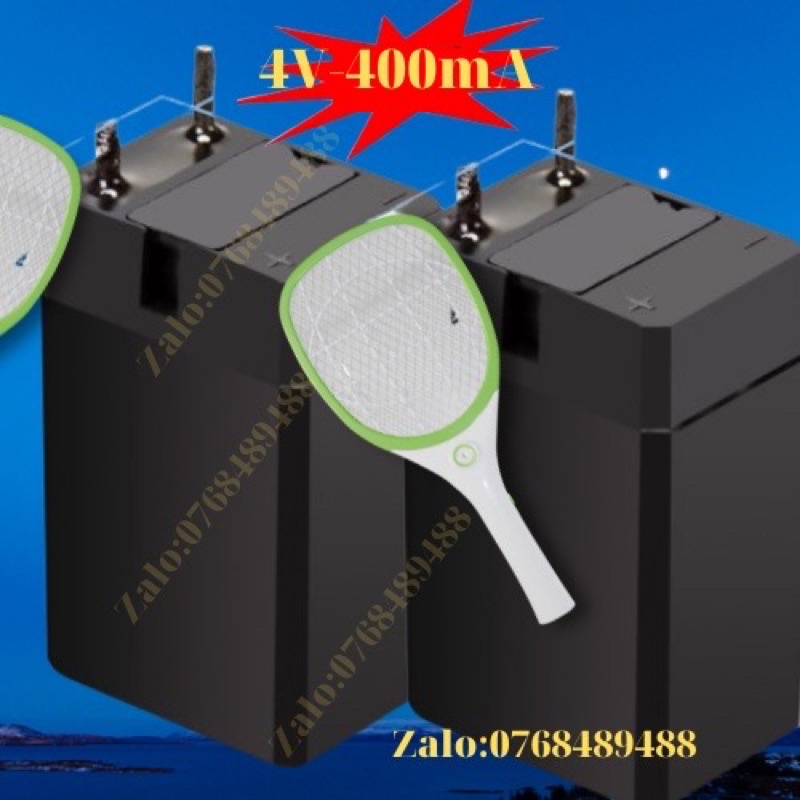 Combo pin vợt muỗi