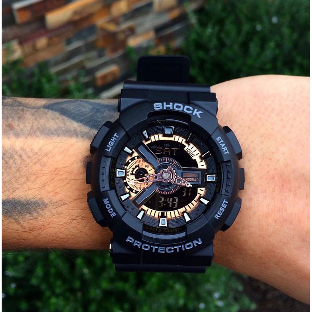 Đồng Hồ Nam Shock - G110 Đa Chức Năng, Chống Nước, Bền Bỉ, Cực Kỳ Phong Các + TẶNG KÈM HỘP THIẾC | BigBuy360 - bigbuy360.vn