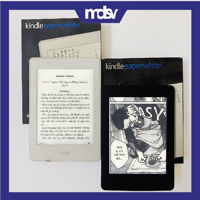 Máy đọc sách Kindle Paperwhite 1, 2, 3, 4, 5  chính hãng nhập khẩu Nhật, Mỹ