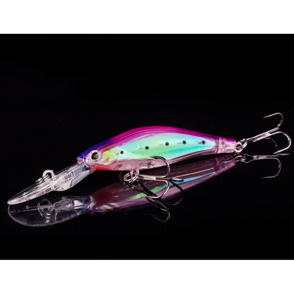 Mồi Câu Cá Giả Bằng Kim Loại 7.3g / 90mm 8 # 0.8-1.5m Kèm Hộp Đựng