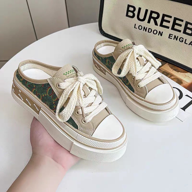 Sục nữ độn đế OQ17 2022 - sục sneaker nữ bản cao cấp Hàn Quốc