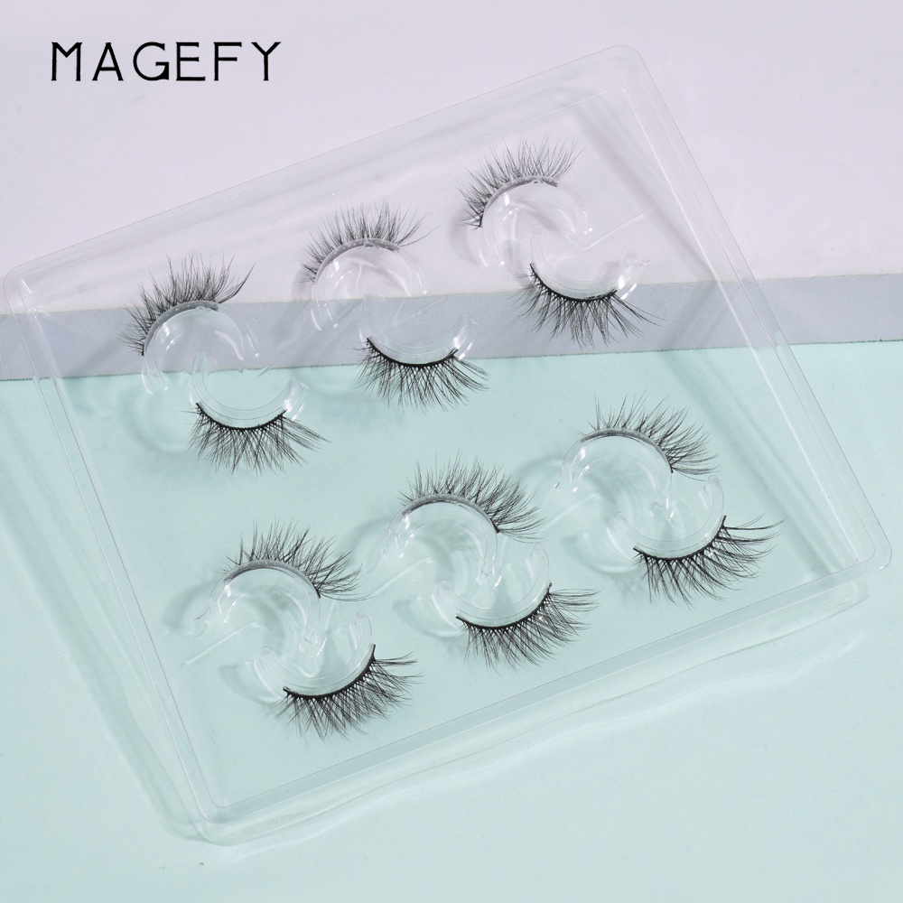 Set 6 cặp lông mi giả MAGEFY kiểu dáng tự nhiên