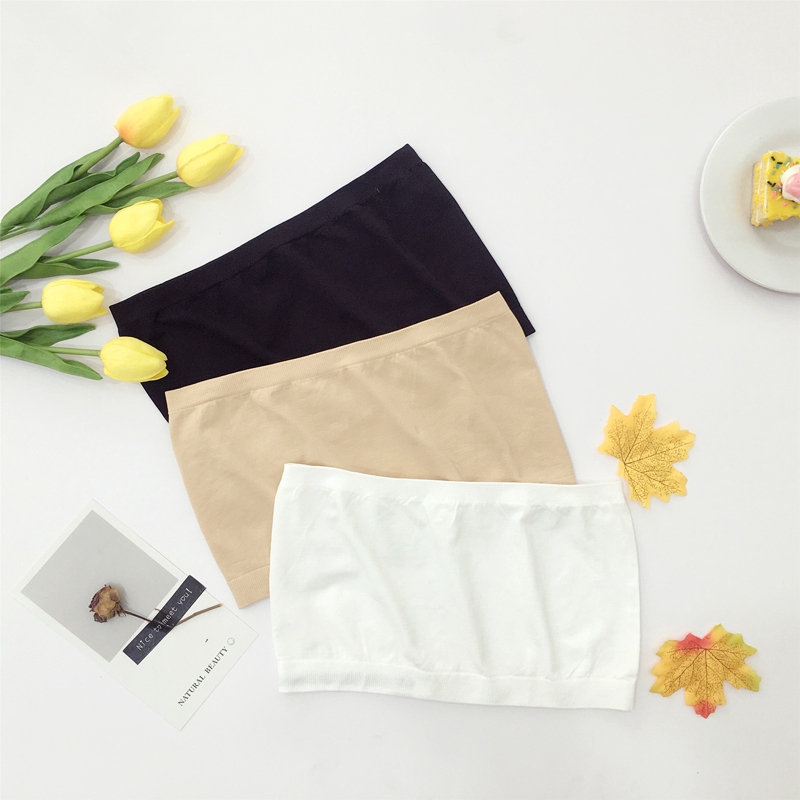 Áo ống không dây không đường may thời trang phong cách Hàn Quốc dành cho nữ | BigBuy360 - bigbuy360.vn