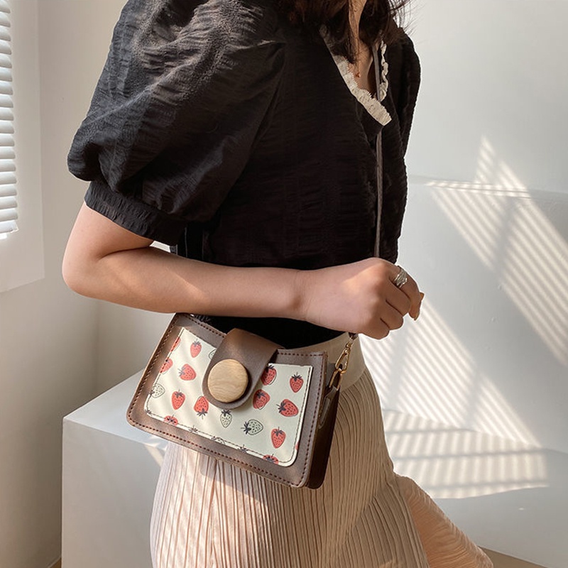 Túi đeo chéo vai IELGY khổ lớn thời trang Hàn Quốc sành điệu dành cho nữ