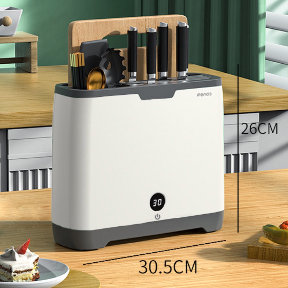 Máy khử khuẩn Tiệt Trùng dao thớt 80W Nenon  FREESHIP  diệt 99% vi khuẩn gây hại bằng tia UV - Bảo Hành 12 Tháng