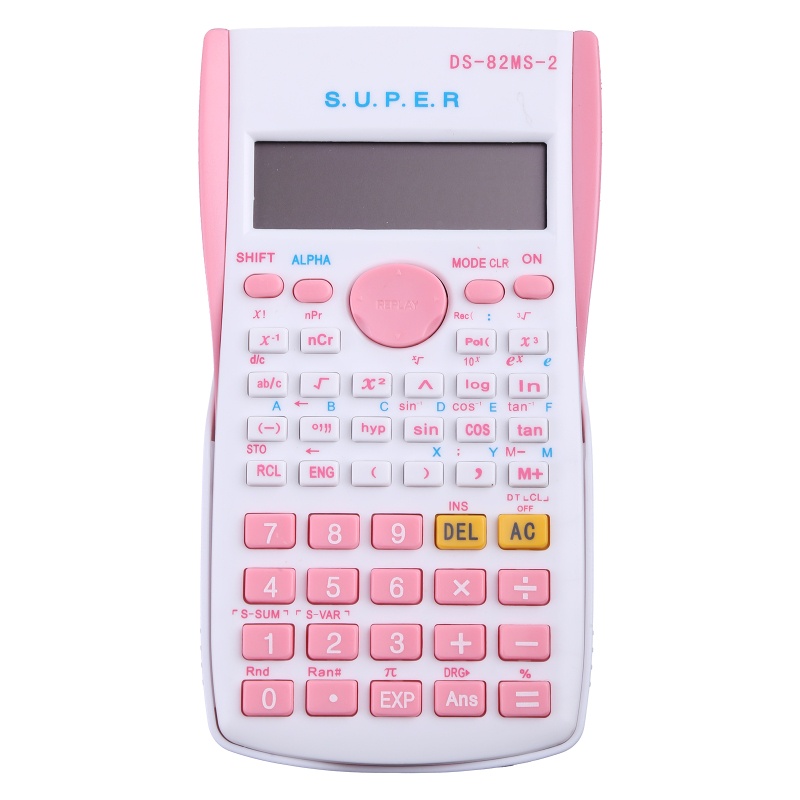 Máy Tính Xách Tay Điện Tử 2 Đường Hiển Thị 240 Chức Năng