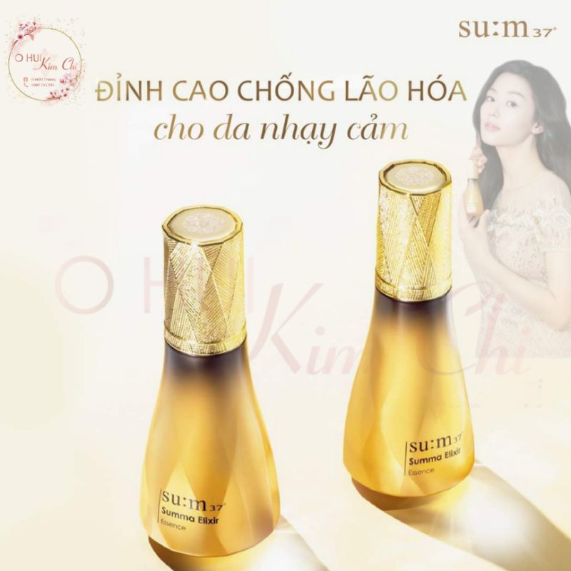 Tinh chất vàng Siêu Dưỡng Chất 8 in 1 Summa Elixir 8-Miracle Power Essence chống lão hóa