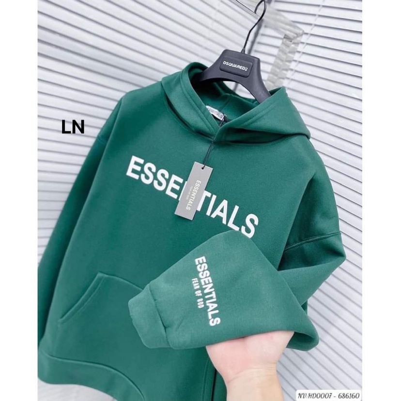 Áo hoodie nam nữ dài tay in chữ  chất vải nỉ dày dặn form rộng