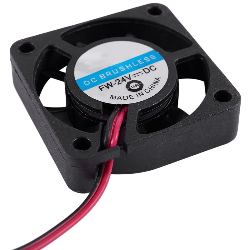 [COD]Quạt Tản Nhiệt 40X40 x 10mm DC 24V 0.10A 2Pin 5000RPM 4.85CFM#HAHA