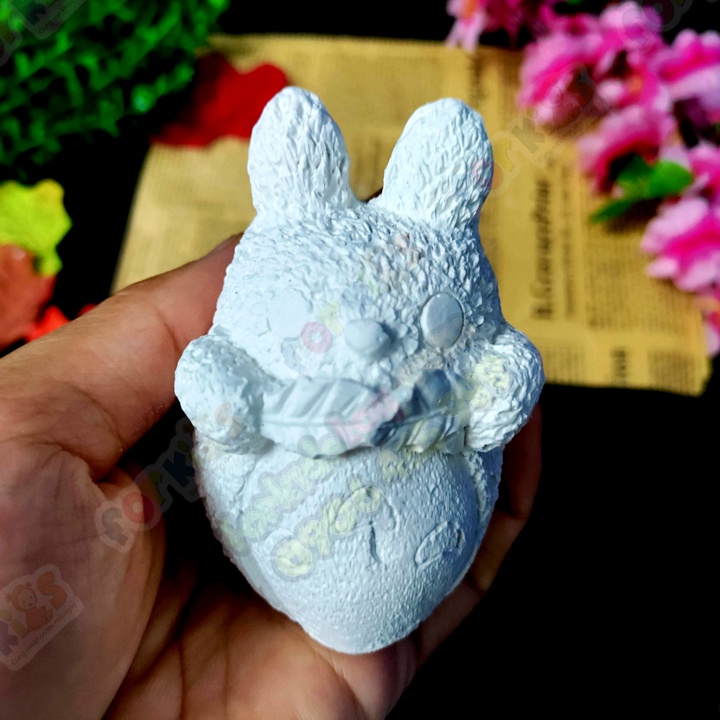 Tượng tô màu chọn mẫu, TOTORO, size M, tượng thạch cao , tô tượng, đồ chơi cho trẻ