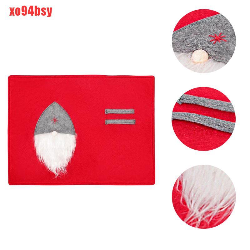 Miếng Lót Bàn Ăn Phong Cách Giáng Sinh Xinh Xắn (Xo94Bsy)