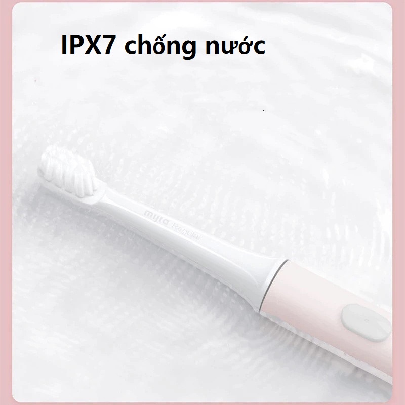 Bàn chải điện Xiaomi Mijia T100 - Bàn Chải Đánh Răng Mijia T100 - Bàn Chải Điện Cao Cấp - Kháng Nước IPX7 - Chính Hãng