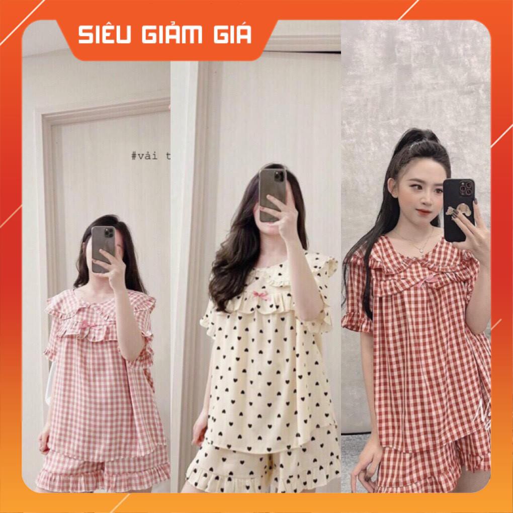 BỘ BẦU CAO CẤP SIÊU XINH❤️CHẤT THÔ MỀM HÀN QUỐC SIÊU MÁT SIÊU MỀM❤️BỘ SAU SINH LỬNG FREE SIZE 43~70KG BBH07 tkutrang