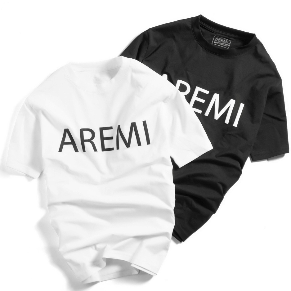 Áo thun nam cổ tròn, chất liệu cotton 4 chiều, phong cách trẻ trung hiện đại, form chuẩn in hình AREMI