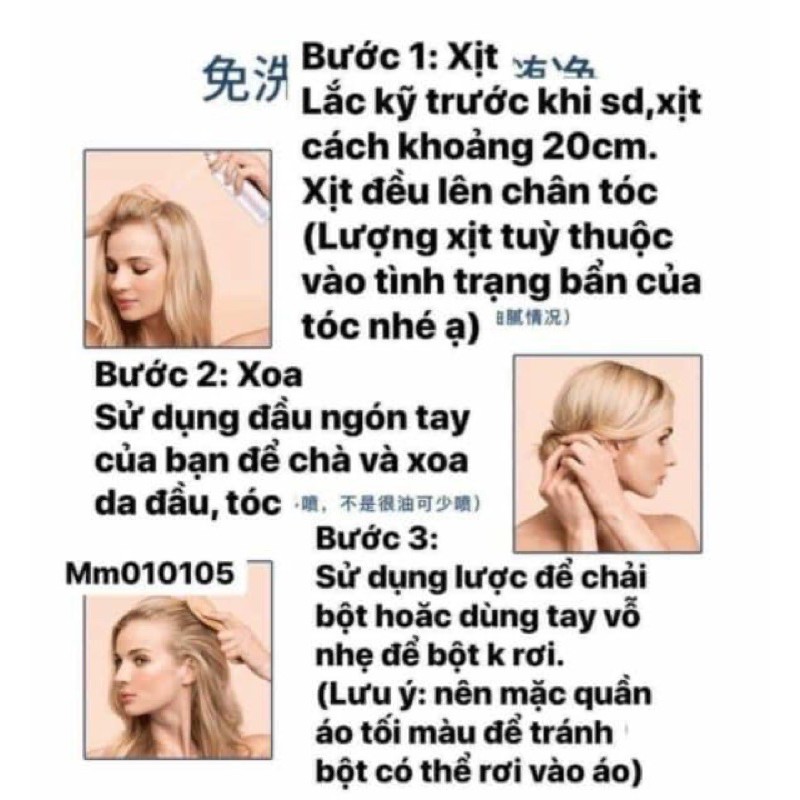 Dầu gội khô Issy nội địa Trung | BigBuy360 - bigbuy360.vn