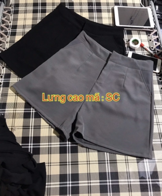 BIG SIZE THIẾT KẾ 60-100KG] Quần Short bigsize nữ cạp trên rốn 65-100kg