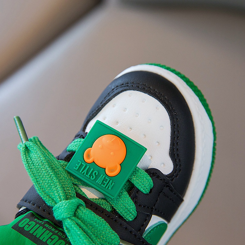 Giày Sneaker Chống Trượt Trọng Lượng Nhẹ Thời Trang Cho Trẻ Em 1-3 Tuổi
