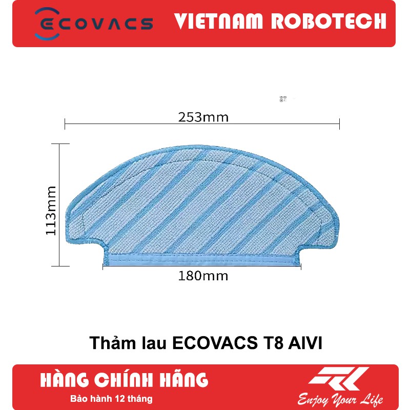 Phụ kiện thay thế robot hút bụi Ecovacs T8 AIVI - VIETNAMROBOTECH