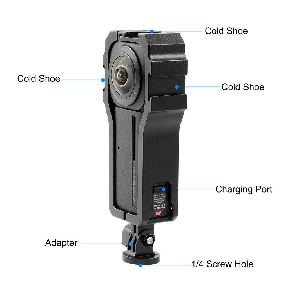 BEBETTERM Khung Bảo Vệ Camera Cho Insta360 One RS 1-inch